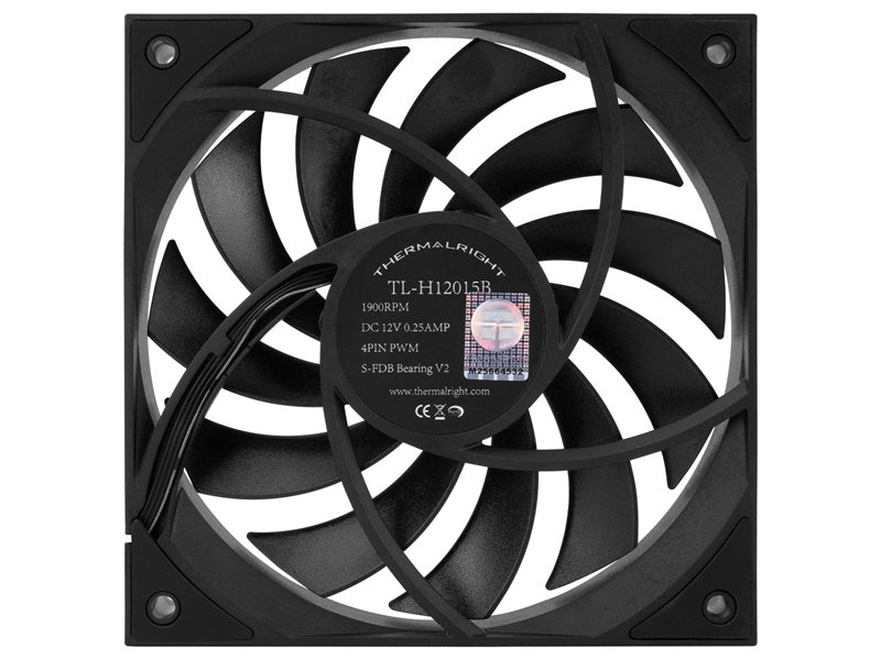 Thermalright Вентилятор TL-H12015B / 120mm PWM / TRTLH12015B