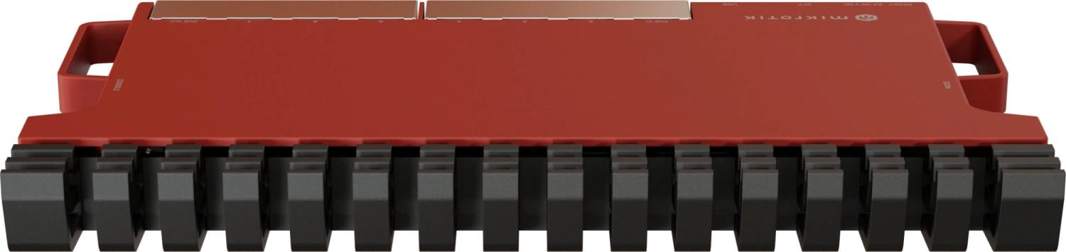 Маршрутизатор MikroTik L009UiGS-RM 10/100/1000BASE-T красный