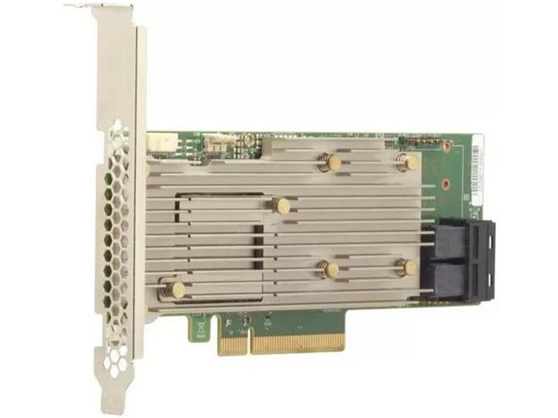Контроллер/ MegaRAID SAS 9460-8i SGL (8-Port Int., 12Gb/s SAS/SATA/ PCIe (NVMe), PCIe 3.1, 2GB DDR4)