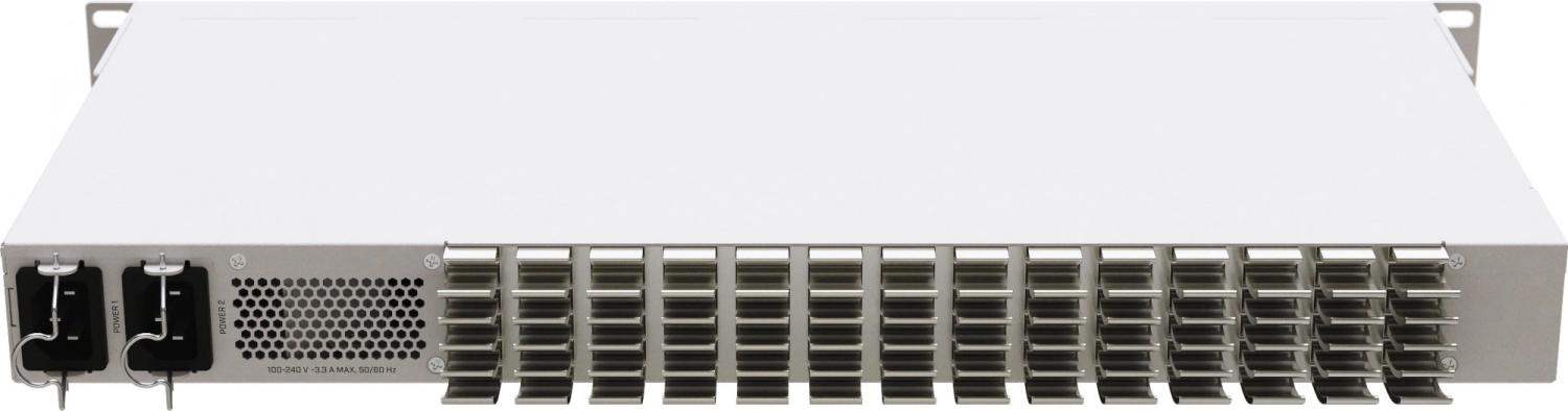 Коммутатор MikroTik CRS326-4C+20G+2Q+RM (L3) 1x100Мбит/с 20x2.5Гбит/с 4xКомбо(10GBase-T/SFP+) 2xQSFP+ управляемый