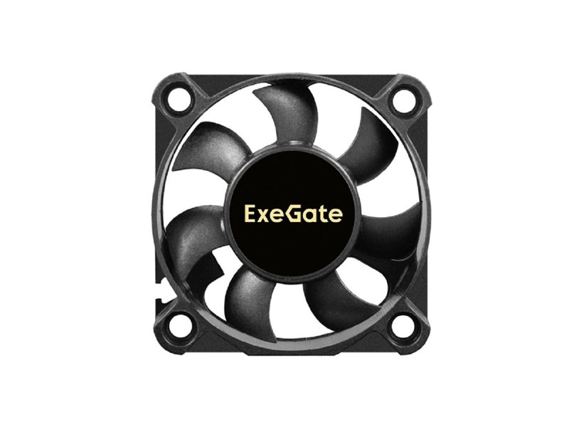 Exegate EX297001RUS Вентилятор 5В DC ExeGate EX05010S3P-5 (50x50x10 мм, Sleeve bearing (подшипник скольжения), 3pin, 5500RMP, 27dBA) ОЕМ