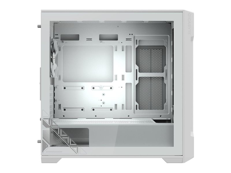 Корпус Gigabyte C102GI Glass Ice (White) MidTower, mATX, USB3.0 x2, Audio I/O, GPU:410mm, White, TG (28300-C102B-2CRR)