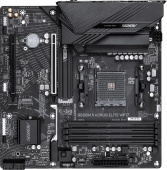 Материнская плата Gigabyte B550M X A ELITE WF7 Soc-AM4 AMD B550 4xDDR4 mATX AC`97 8ch(7.1) 2.5Gg RAID+HDMI+DP