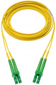 Патч-корд Panduit F923LANSNSNM006 2x9/125 OS1/OS2 SC/APC дуплекс-SC дуплекс 6м LSZH желтый