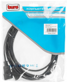 Кабель-удлинитель Buro AN23-1008-5 IEC C13 IEC C14 5м черный [AN23-1008-5]