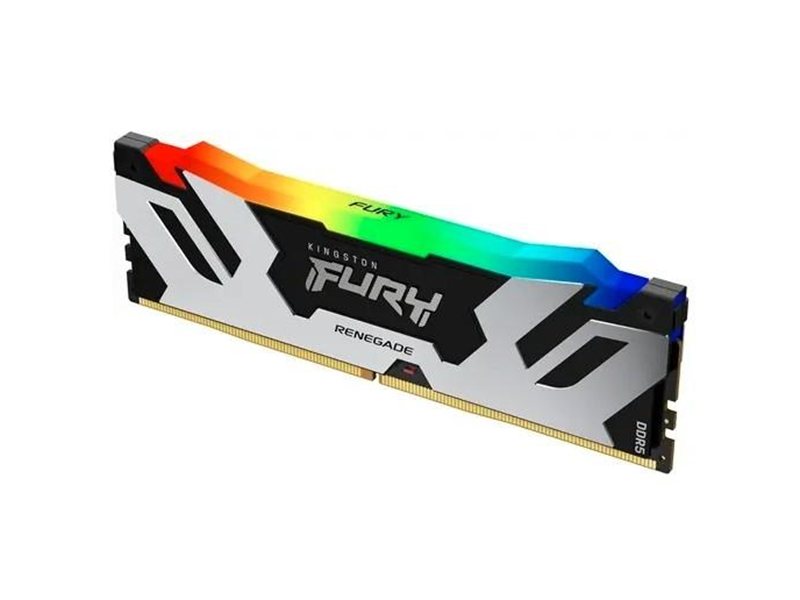Память DDR5 16GB 6400MHz Kingston KF564C32RSA-16 Fury Renegade XMP RGB RTL Gaming PC5-51200 CL32 DIMM 288-pin 1.4В dual rank с радиатором Ret