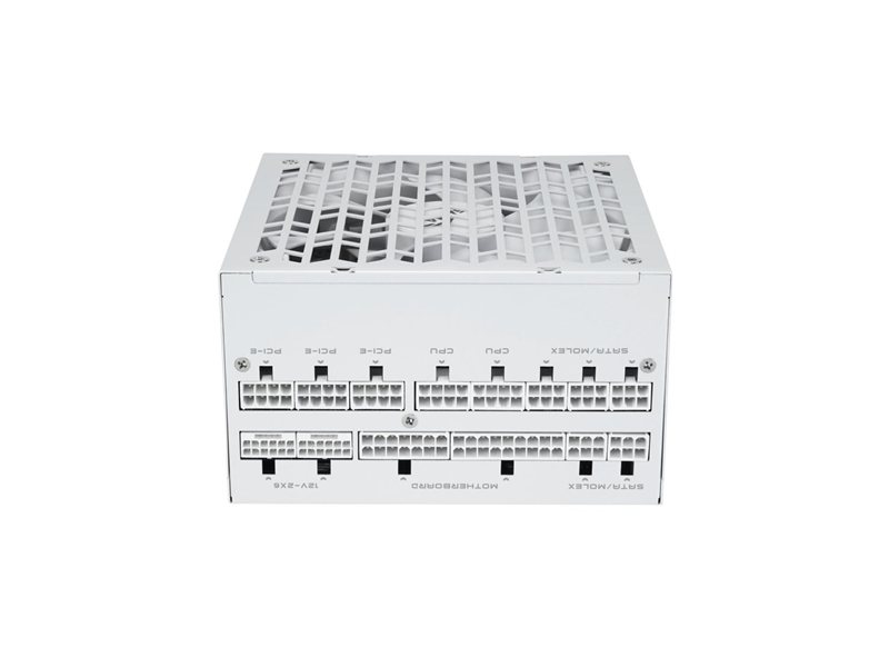 Блоки питания/ Power Supply SAMA P1200 White (XPH1200-AP), 1200W 80+ Platinum (ATX, 3.1, PCIe 5.0, Full modular, 1x24(20+4)pin mesh 600mm, 2xCPU 8(4+4)pin 700mm, 3xPCIe*2 8(6+2)pin 600mm, 2x12VHPWR PCIe 5.1 12+4pin 600W 600mm, 4xSATA*3 450+150+150+150mm,