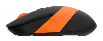 Мышь A4Tech Fstyler FG10 черный/оранжевый оптическая 2000dpi беспров. USB 4but (FG10 ORANGE)