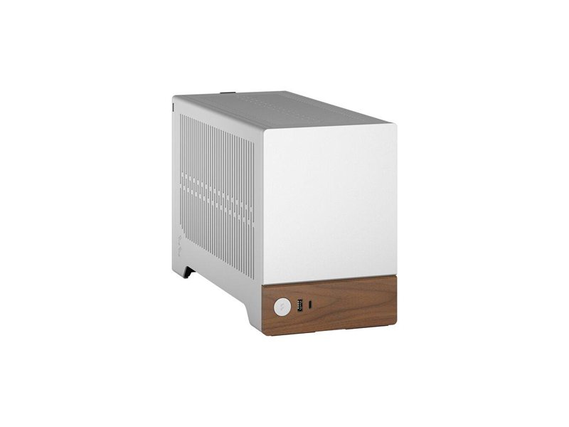 Корпус без блока питания/ Case Fractal Design Terra, Mini-Tower, no fans, 1xUSB-A 3.0 + 1xUSB 3.2 Type-C, SFX PSU Support, mITX Silver