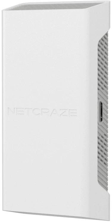 Повторитель беспроводного сигнала Keenetic Netcraze Buddy 6 SE (NC-4410) AX3000 10/100/1000BASE-TX белый
