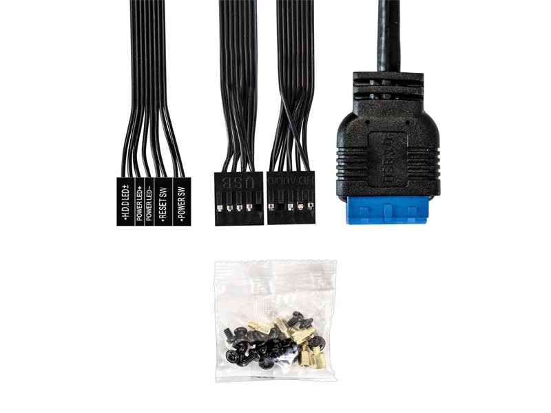Корпуса Корпус MINITOWER mATX W/PSU 2хUSB+USB3.0 HD Audio черный BAA-408U EX298155RUS EXEGATE