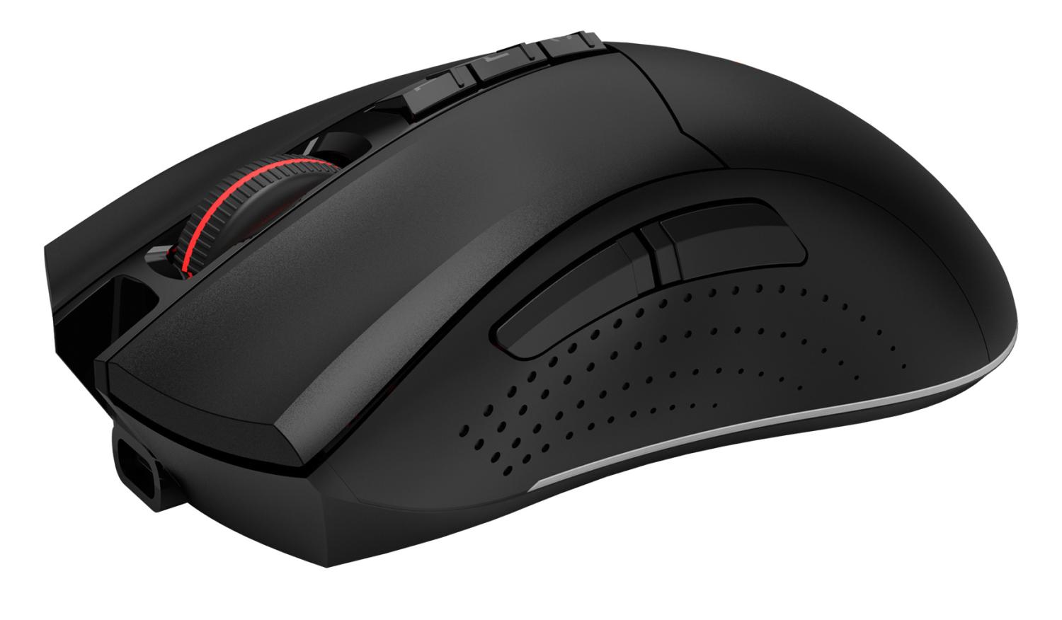 Мышь A4Tech Bloody R90 Plus черный оптическая 5000dpi беспров. USB 7but