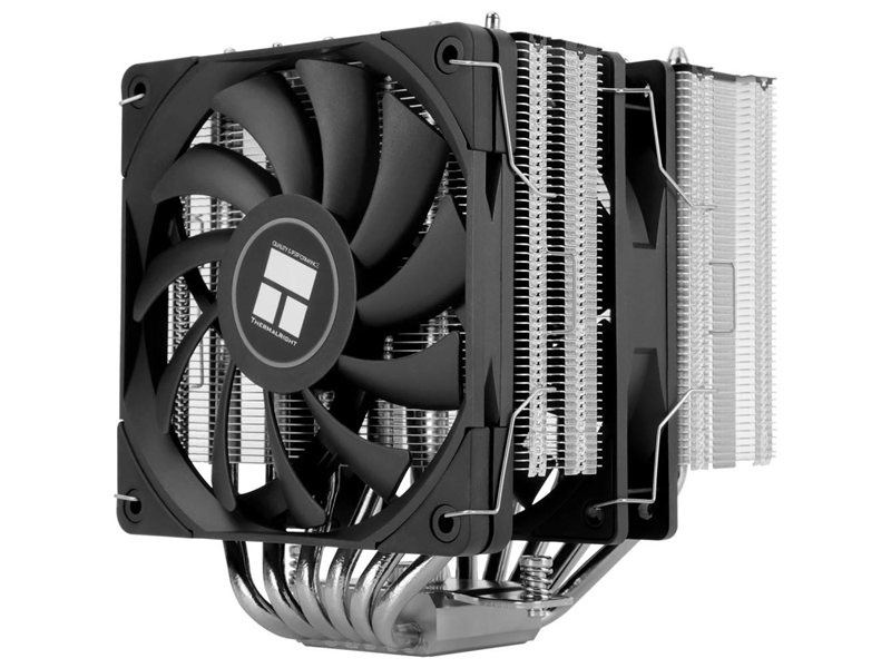 Thermalright Кулер Royal Knight 120 LGA115X/1200/1700/1851/2011/2066 (2x120mm PWM Fan, медное основание, 6 тепл. трубок 6мм) / TRRK120