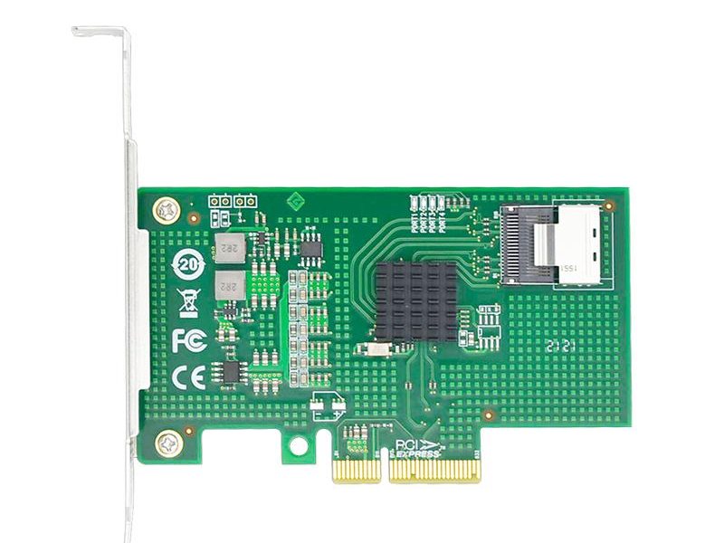 Дисковый контроллер/ PCIe x1 4-Port SATA3 RAID