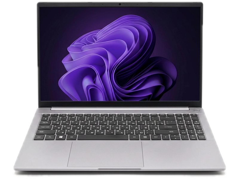 Ноутбук Hiper FACTUM W15D Ryzen 5 5650H 16Gb SSD512Gb AMD Radeon Rx Vega 7 15.6" IPS FHD (1920x1080) Windows 11 Pro grey WiFi BT Cam (FW15D-R5565R16N5W6WPG)