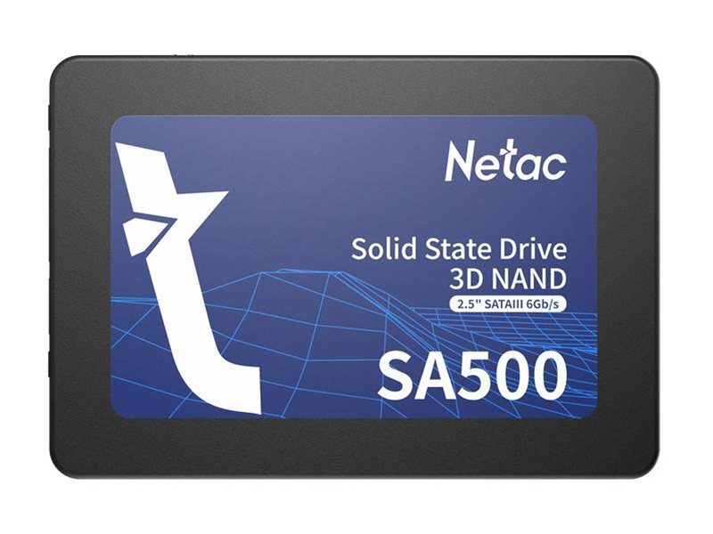 Накопитель SSD Netac SATA-III 120GB NT01SA500-120-S3X SA500 2.5"