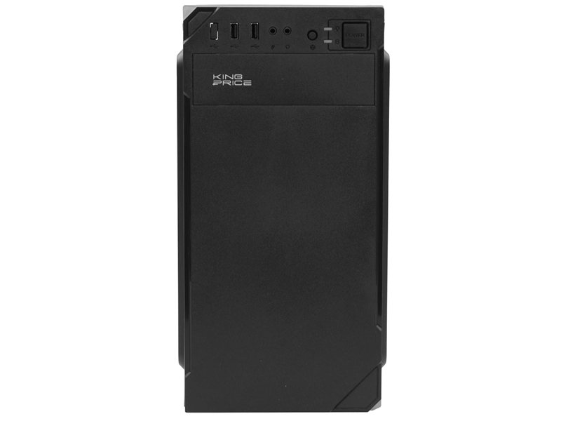 Корпус KingPrice KPCC-MN209 черный без БП mATX 1x80mm 2x120mm 2xUSB2.0 audio