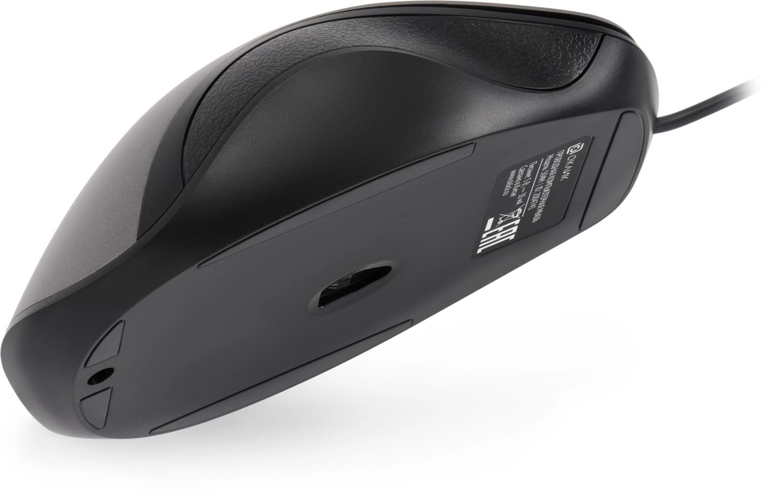 Мышь Оклик 504M черный/серый оптическая 3600dpi silent USB 6but (2004741)