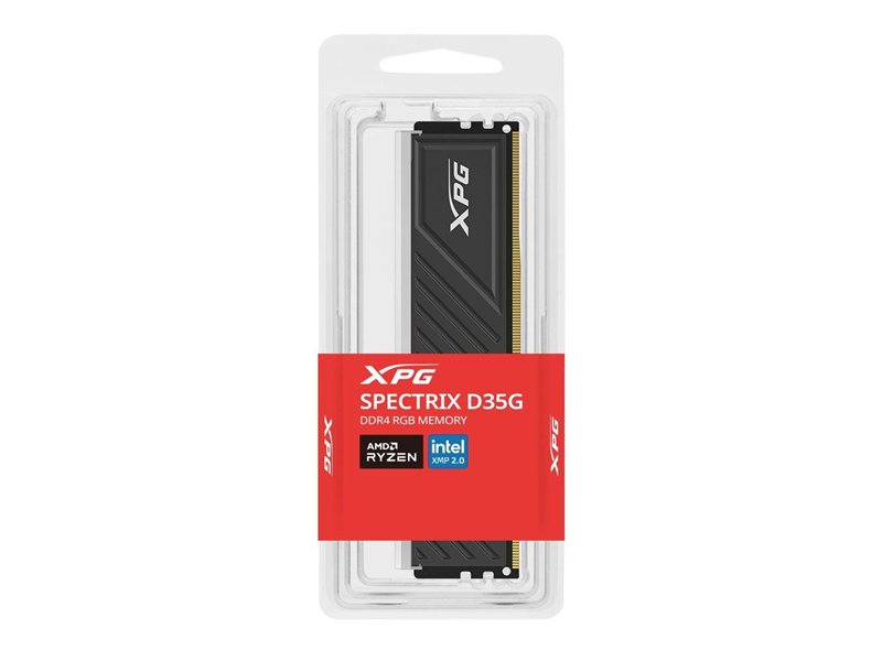 Модуль памяти ADATA XPG SPECTRIX D35G RGB Gaming Memory 8GB DDR4 3600 U-DIMM black