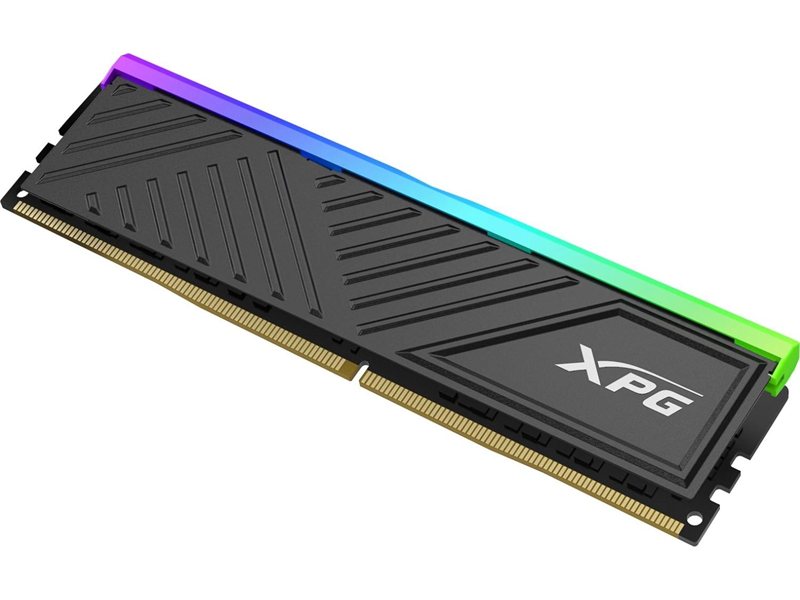 Память DDR4 16GB 3200MHz A-Data AX4U320016G16A-SBKD35G XPG Spectrix D35G RGB RTL Gaming PC4-25600 CL16 DIMM UDIMM 288-pin 1.35В dual rank с радиатором Ret