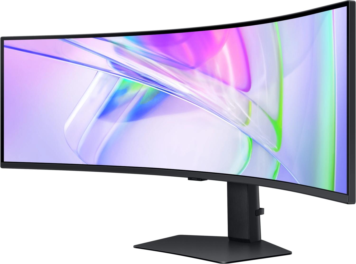 Монитор Samsung 49" ViewFinity S9 S49C950UAIXCI черный VA LED 32:9 HDMI M/M матовая HAS Piv 350cd 178гр/178гр 5120x1440 120Hz DP USB 15.6кг