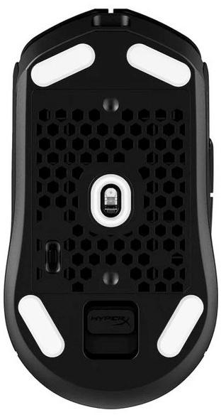Мышь HyperX Haste 2 черный оптическая 26000dpi беспров. BT/Radio USB 5but (6N0B0AA)