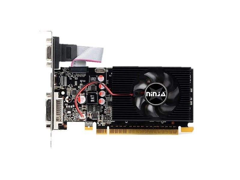 Видеокарта Ninja (Sinotex) GT730 2GB GDDR3 128bit VGA DVI HDMI 1FAN RTL