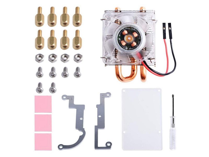 Вентилятор для процессора Raspberry Pi RPI-LPCOOL Ice Tower CPU for Raspberry Pi, Low Profile