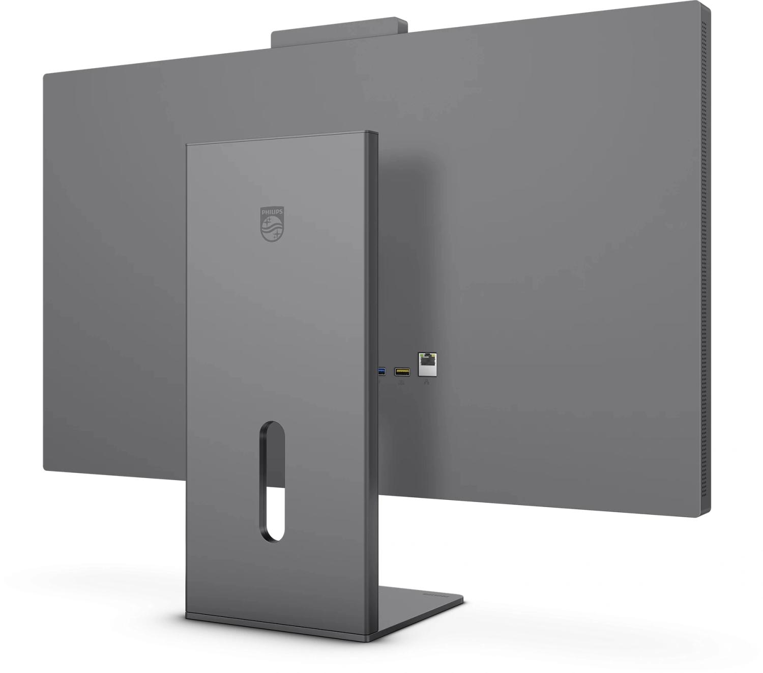 Монитор Philips 27" Brillance 27E3U7903 серый IPS LED 16:9 HDMI M/M Cam глянцевая HAS Piv 500cd 178гр/178гр 5120x2880 70Hz 5K USB 8.1кг
