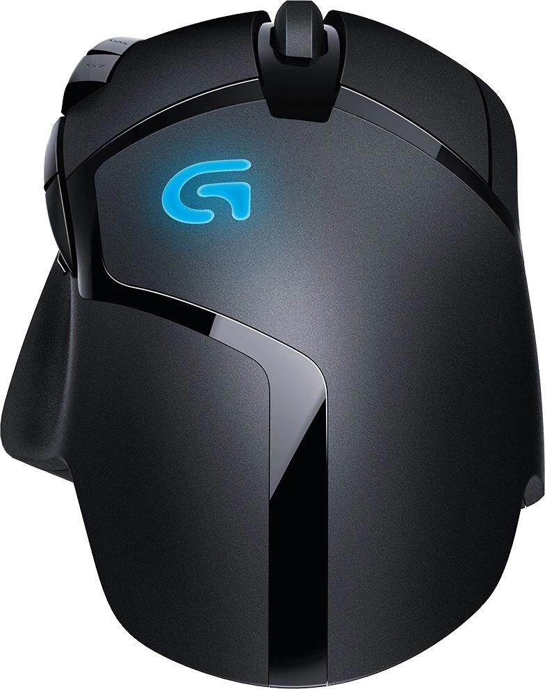 Мышь Logitech Hyperion Fury G402 черный оптическая 4000dpi USB 7but (910-004070)