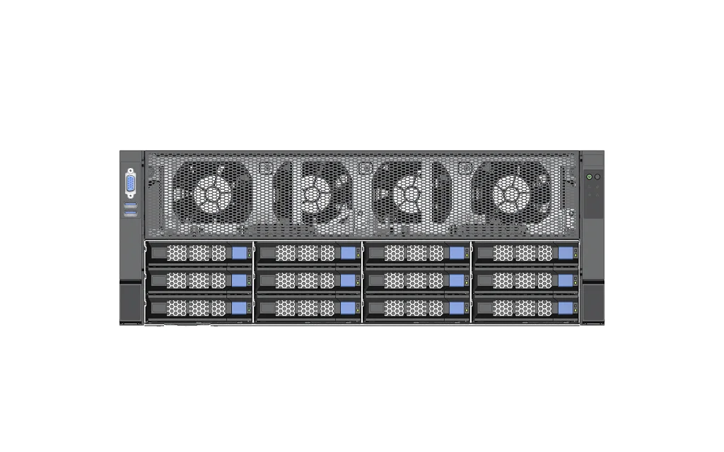 Серверная платформа SNR-SR4608LSG, 4U, Xeon 6, DDR5, 12xHDD, 8GPU, резервируемый БП