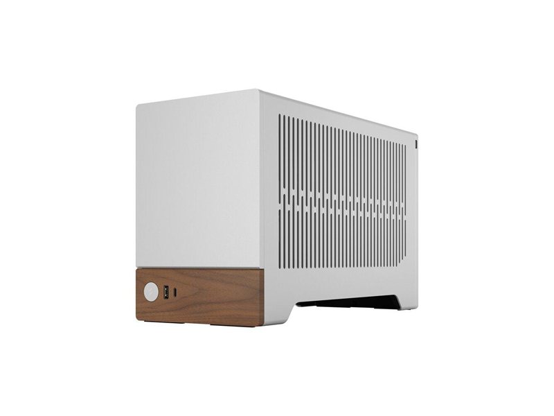 Корпус без блока питания/ Case Fractal Design Terra, Mini-Tower, no fans, 1xUSB-A 3.0 + 1xUSB 3.2 Type-C, SFX PSU Support, mITX Silver