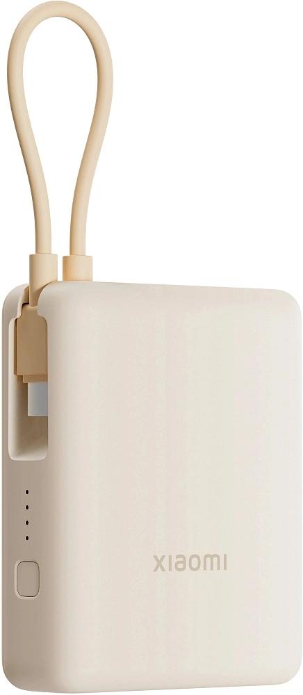 Мобильный аккумулятор Xiaomi BHR9333GL 10000mAh PD 33W 3A USB-A/USB-C бежевый