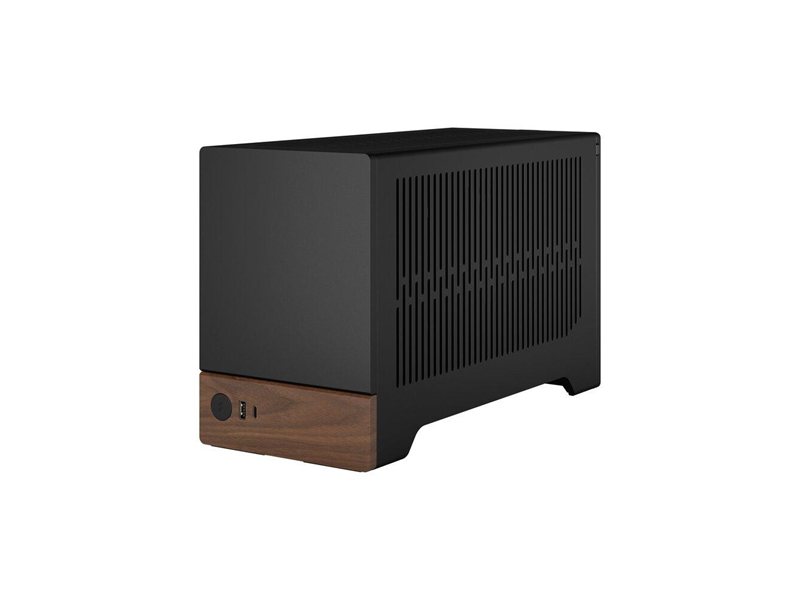 Корпус без блока питания/ Case Fractal Design Terra, Mini-Tower, no fans, 1xUSB-A 3.0 + 1xUSB 3.2 Type-C, SFX PSU Support, mITX Graphite