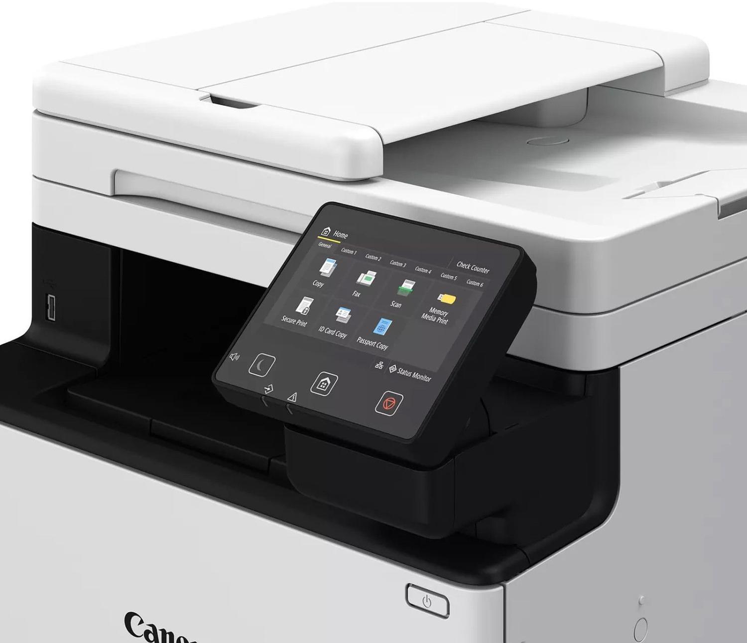 МФУ лазерный Canon i-Sensys Colour MF754Cdw (5455C009/5455C019/010/5455C023) A4 Duplex WiFi белый