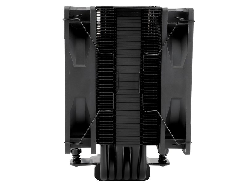 Кулер для процессора/ CPU Cooler Thermalright Burst Assasin 120 EVO Dark (4-pin PWM, 156mm, Ni/CU, 6x6mm, 2x120mm, 66.17CFM, 25.6dBA, 1550RPM, S: 1700, 1200, 115X, AM5, AM4)