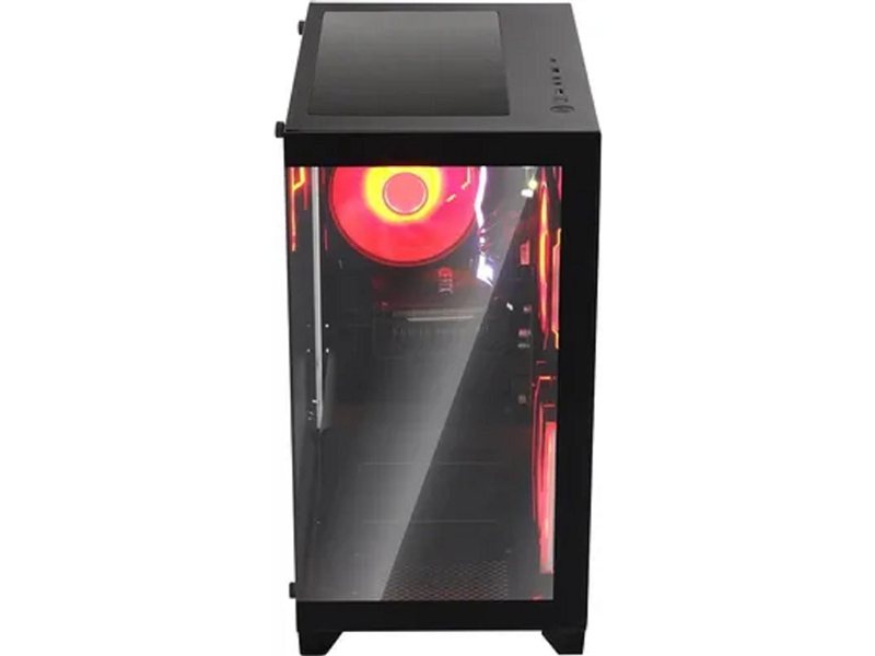 Корпус Bloody BD-CC103 черный без БП mATX 7x120mm 1xUSB2.0 1xUSB3.0 audio bott PSU