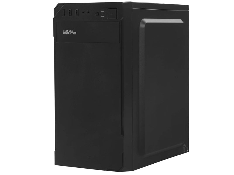 Корпус KingPrice KPCC-MN209 черный без БП mATX 1x80mm 2x120mm 2xUSB2.0 audio