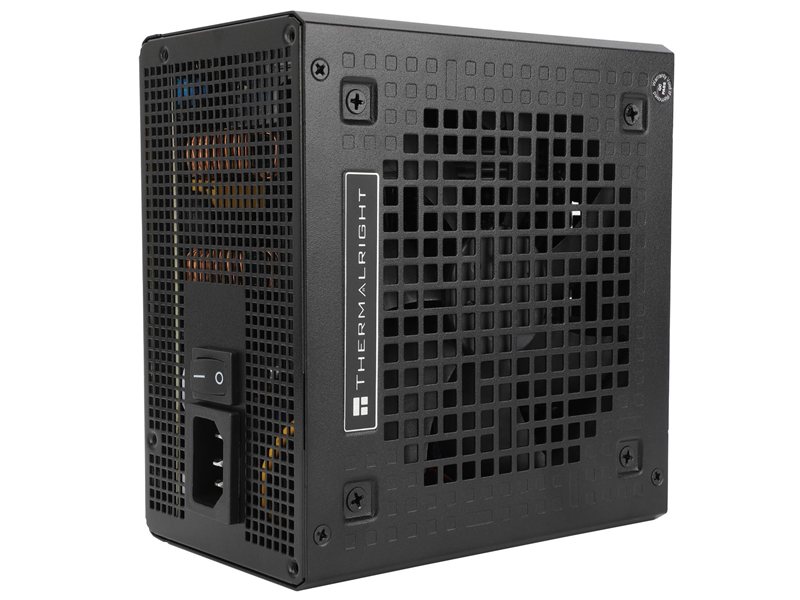 Блок питания 650W/ Power Supply Thermalright, 650W 80+ Bronze (ATX, 3.0, Full modular, 1x24(20+4)pin, 2xCPU 8(4+4)pin, 4xPCIe*2 8(6+2)pin, 3xSATA3, 3xMOLEX4pin, Active, 120x120mm, 150x140x86mm, APFC, black)