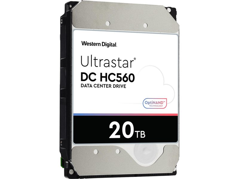 Жесткий диск/ HDD WD SATA 20Tb Ultrastar DC HC560 0F38785 7200 6Gb/s 512Mb 1 year warranty
