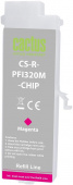 Картридж перезаправляемый струйный Cactus CS-R-PFI320M-CHIP PFI-320M пурпурный (260мл) для Canon imagePrograf TM-200/200MFP/205/300/300MFP/305 с чипом