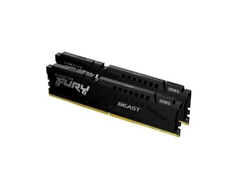 Память DDR5 2x8GB 5600MHz Kingston KF556C36BBEK2-16 Fury Beast Black RTL Gaming PC5-44800 CL36 DIMM UDIMM 288-pin 1.25В single rank с радиатором Ret