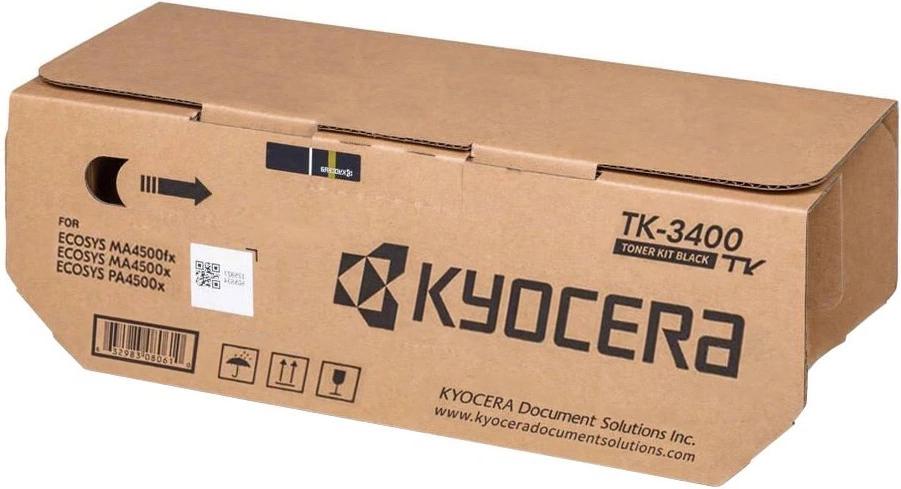 Картридж лазерный Kyocera TK-3400 1T0C0Y0NL0 черный (12500стр.) для Kyocera PA4500x/PA5000x/PA5500x/PA6000x/MA4500x/MA4500fx