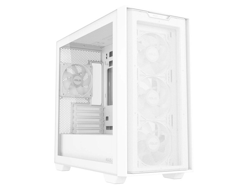 Корпус ASUS A21 PLUS ASUS CASE WHITE /ARGB FANS/WHT/EPS