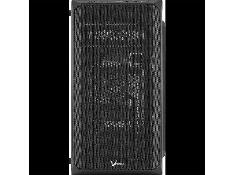 Formula CS-107 Black (mATX, без БП, Window, USB3.0 x1, USB2.0 x1, 12cm black fan x 1)