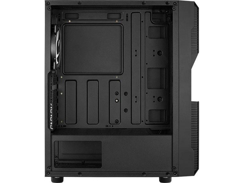 Корпус Aerocool Menace Saturn FRGB-G-BK-v1 черный без БП ATX 7x120mm 2x140mm 2xUSB3.0 audio bott PSU
