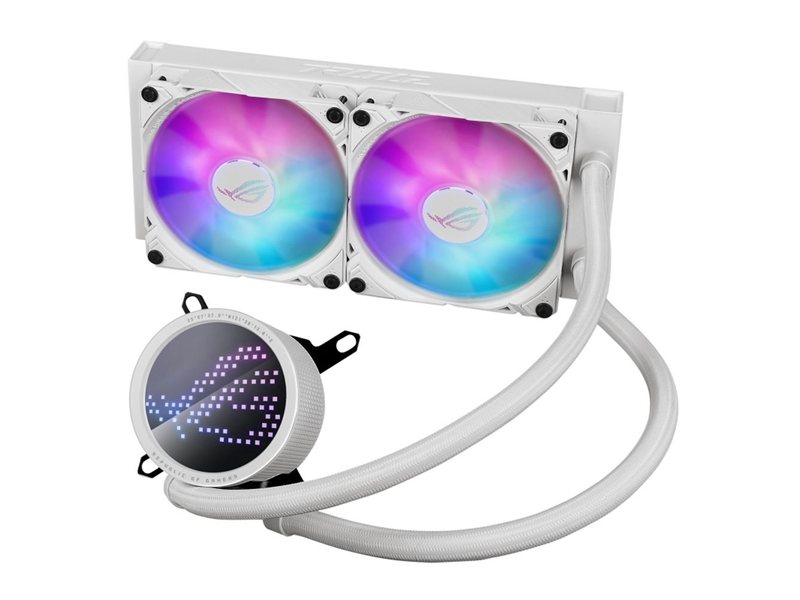 Жидкостная система охлаждения ASUS ROG RYUO III 240 ARGB WHT /AIO COOLER,ASETEK,EMMA,ARGB,AURA,WHT (90RC00J2-M0UAY0) /AIO COOLER,ASETEK,EMMA,ARGB,AURA,WHT (90RC00J2-M0UAY0)