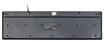 Клавиатура Оклик 520M2U черный/черный USB slim Multimedia (1061587) кабель 1.6м