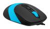 Клавиатура + мышь A4Tech Fstyler F1010 клав:черный/синий мышь:черный/синий USB Multimedia (F1010 BLUE)