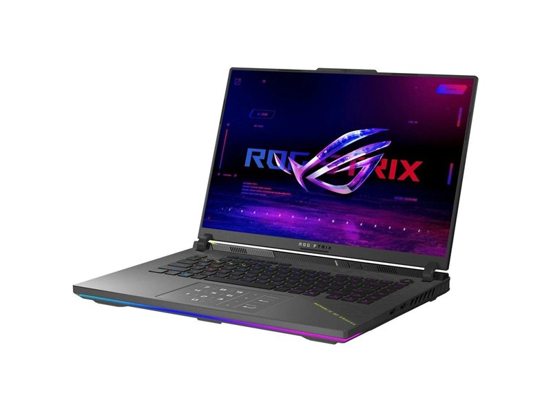 Ноутбук Asus ROG Strix G16 G614PR-RV089 Ryzen 9 8940HX 32Gb SSD1Tb NVIDIA GeForce RTX5070Ti 12Gb 16" IPS WUXGA (1920x1200) без ОС grey WiFi BT Cam (90NR0NJ7-M00620)